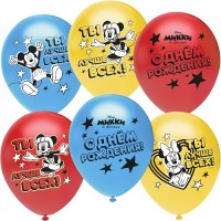 Воздушные шары "Микки Маус С Днем Рождения"